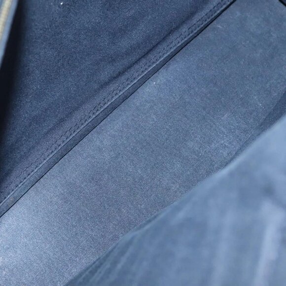 HERMES Fourre Tout MM Hand Bag Canvas Navy Auth ti3265 - Picture 16 of 16